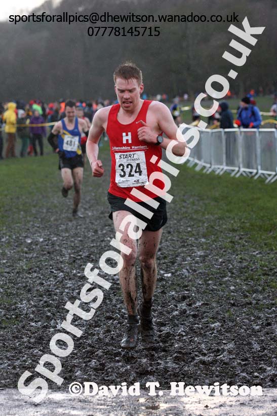 Senior mens Northern Cross Country Champs., Witton Park, Blackburn. Photo: David T. Hewitson/Sports for All Pics